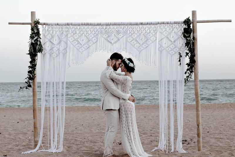 Mountain peak wedding venue